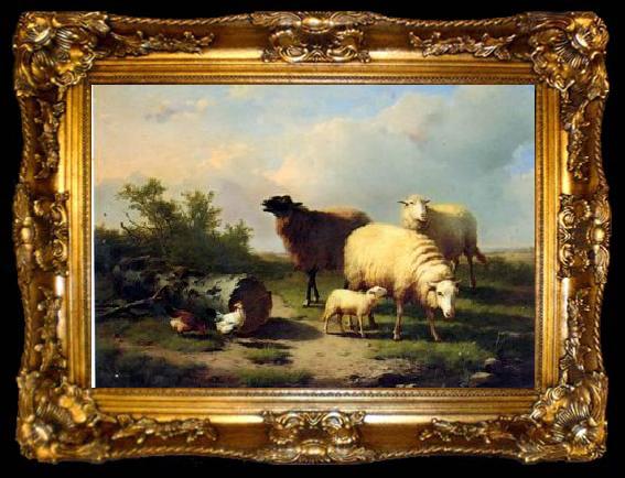 framed  unknow artist Sheep 154, ta009-2